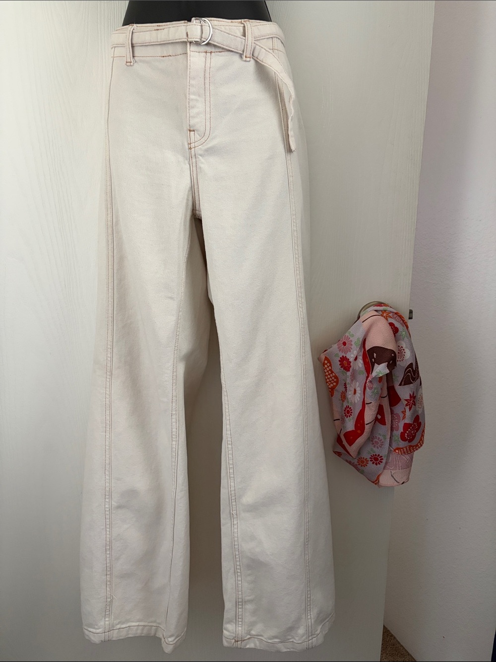 Zara Ecru Jeans